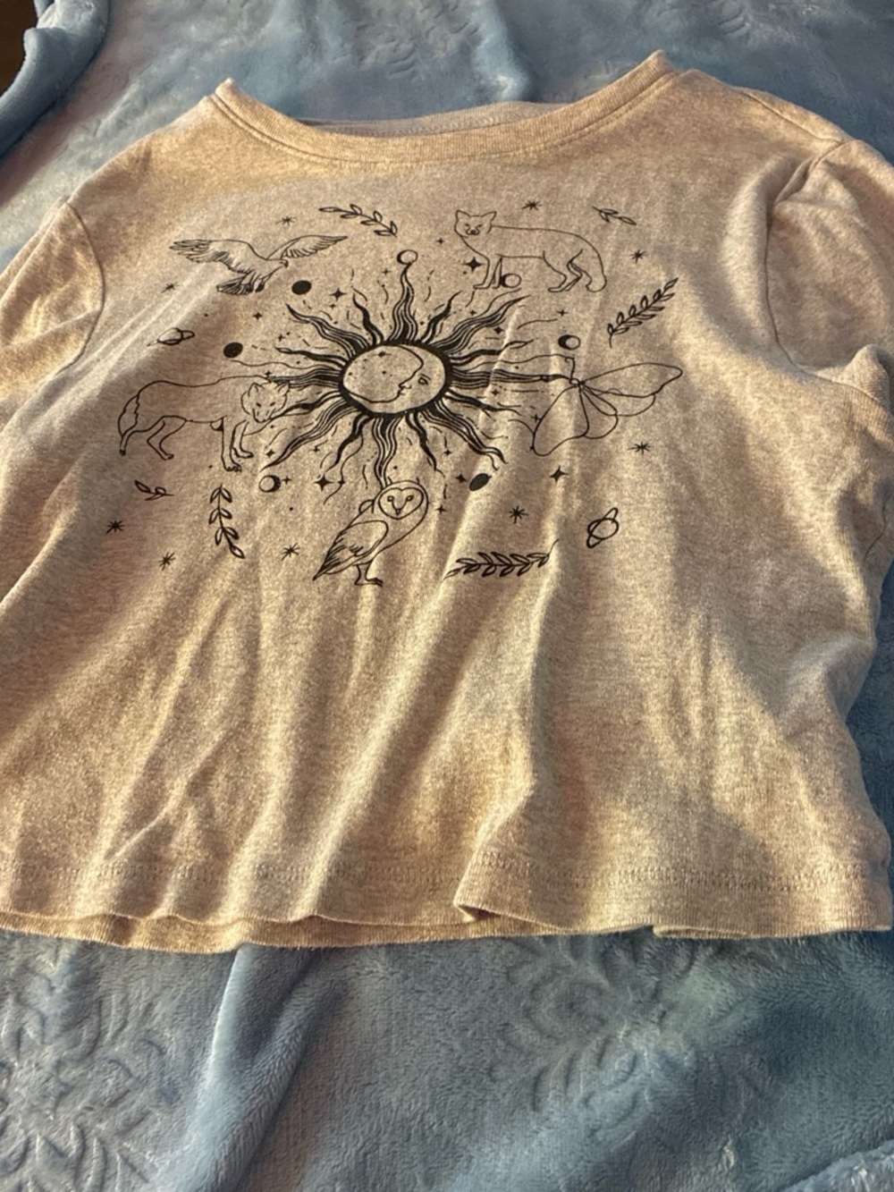 Sun & Wildlife Graphic Top